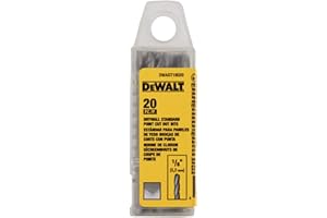 DEWALT DWAST18020 1/8IN DRYWALL STANDARD CUT OUT BIT 20 Pack