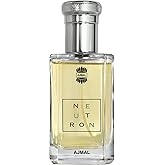 Ajmal Neutron Eau de Parfum for Men – 3.4 oz / 100 ml | Fresh Fruity-Musky & Woody Fragrance | Long-Lasting Modern Masculine Scent from Dubai