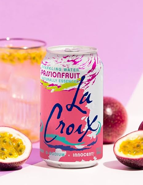 LA CROIX SPARKLING WATER, PASSIONFRUIT, 12 FL OZ (PACK OF 8)