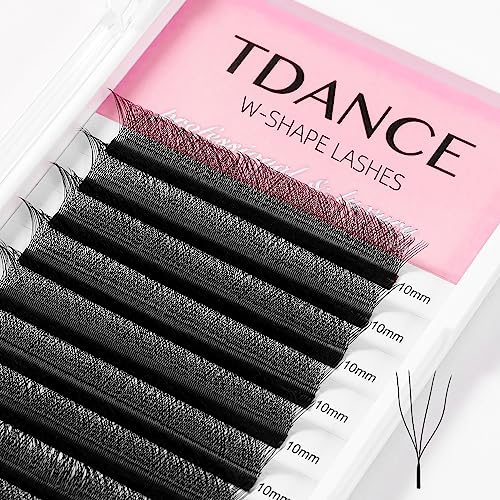 TDANCE W Eyelash Extensions 4D Premade Fans W