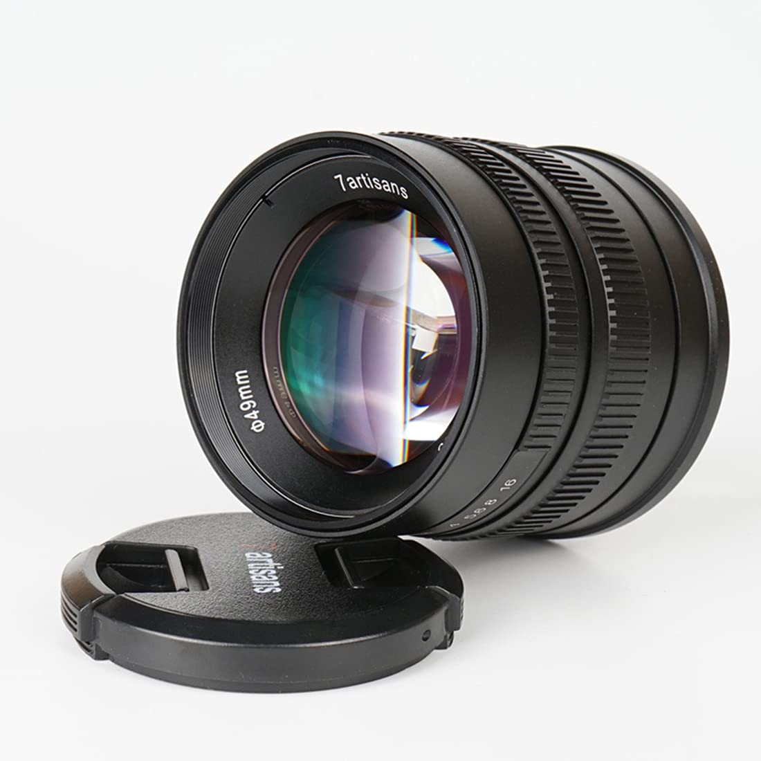 7artisans 55mm F1.4 APS-C Manual Fixed Lens for Canon EOS-M Mount Cameras Like M1 M2 M3 M5 M6 M10