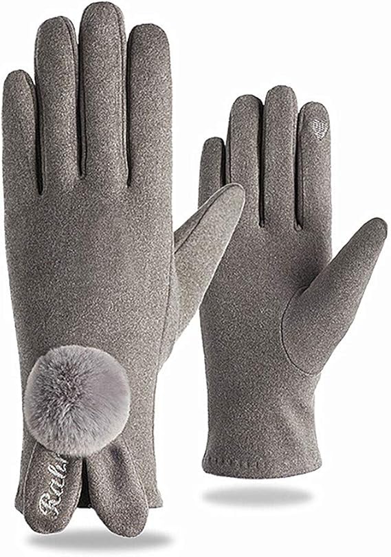 Amazon アクメライオン 手袋 レディース 可愛い 春秋冬 手袋 タッチパネル対応 ファッション 保温する レディース 防寒 手袋 裏起毛 冬 保温可愛い 優雅 自転車 バイク アウトドア 通勤に おしゃれてぶくろ 高級感あふれるグローブ 灰 手袋 通販