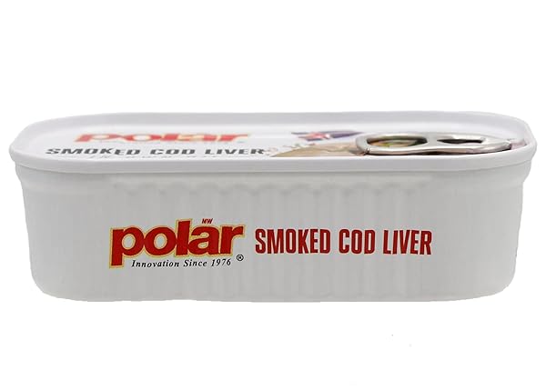 MW POLAR SMOKED COD LIVER IN OIL 4.27 OZ – WILD-CAUGHT, RICH IN OMEGA-3, READY TO EAT – PREMIUM QUALITY SEAFOOD (PACK OF 1)