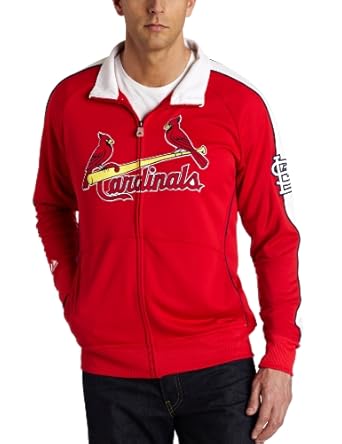 Download MLB Men's St. Louis Cardinals Profector Mock Neck Full Zip ...