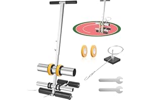 Julymoda Court Line Tape Machine, Hand Pushed Basketball Court Line Striping Machine, Field Line Striping Marking Machine, Fl