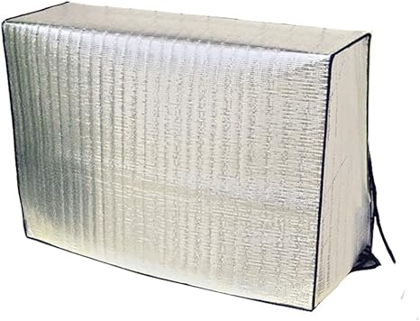 Amazon Co Jp Gspstyle エアコン室外機カバー 最新改良版 ｌサイズ 84cm 59cm 32cm 日 雨 雪 風 ホコリ室外機を守る ２サイズ選べる 保温防水保護カバー 劣化防止 固定式 アルミフィルムー シルバー 簡単脱着 ｌサイズ 84cm 59cm 32cm Diy 工具 ガーデン