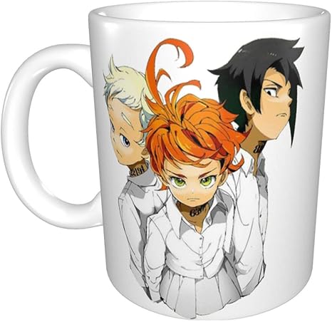 Amazon 約束のネバーランド マグカップ パターン コーヒーカップ お茶カップ ビッグマグ 330cc 陶器 おしゃれコップ おもしろ かわいい 景品 マグ 贈答品 男性 女性 贈り物 人気ギフ 子ども用コップ オンライン通販