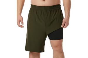 BRISIRA Big and Tall Mens Swim Trunks Swim Shorts Compression Liner Swimsuit Bathing Suit Board Shorts 1X-6X
