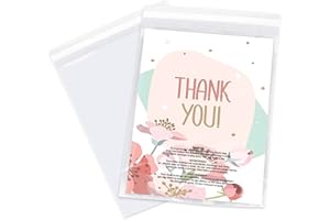 WEPOLY - 6" x 9" (200 Count) Self Seal Clear Poly Bags with Suffocation Warning for Packaging, Shipping, Clothing, Shirts & FBA - Resealable Adhesive