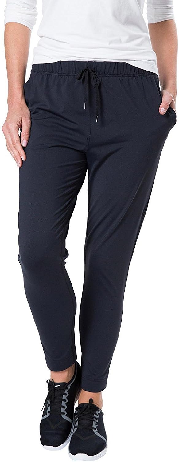 Kirkland Signature Ladies Active Pant Black Amazon.co.uk Clothing