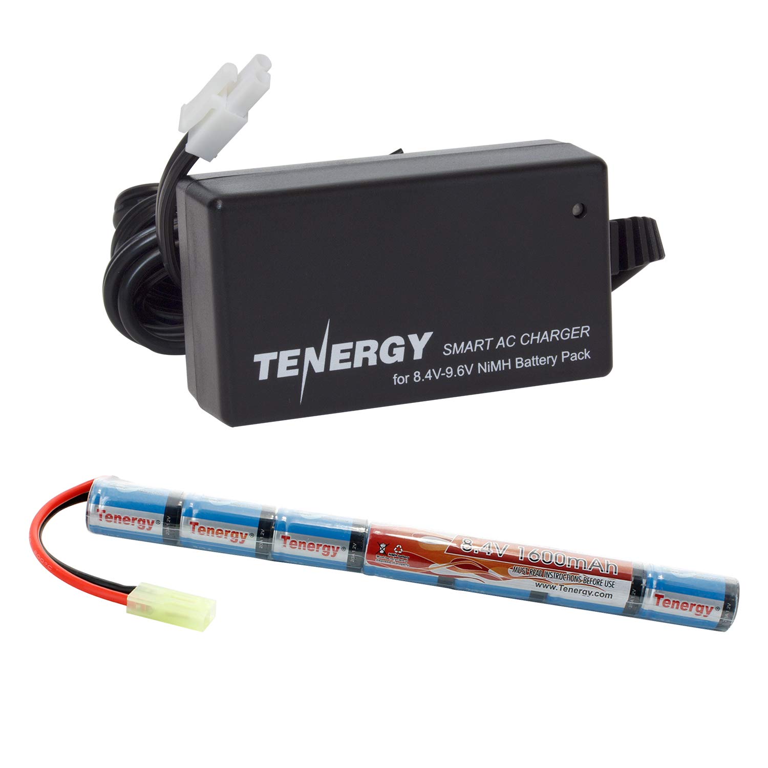 Tenergy Airsoft Battery 8.4V 1600mAh NiMH Stick Battery High