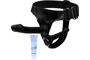 Strap On Dildo Wearable Kit - Sex Harness with 2 Removeable Realistic Penis for Female Masturbation SM Adult Sex Toys for Wom