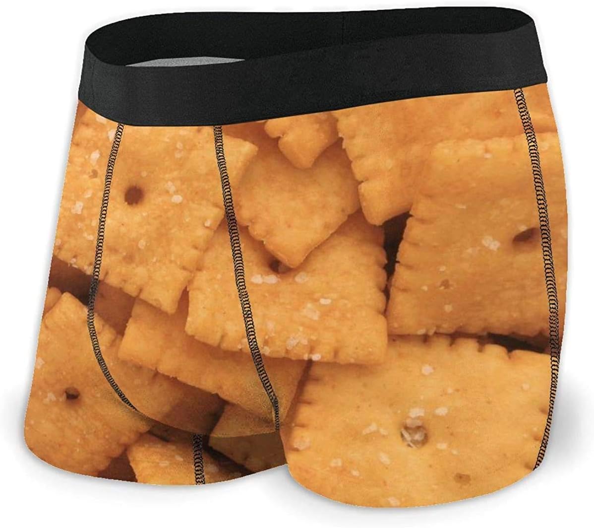 Tyueu Brief Cheez It Crackers Protection Brief Shorts Underwear Comfort Men's Boxer