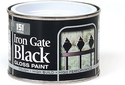151 Iron Gate Gloss Black Paint 180ML Metal Protection Coating