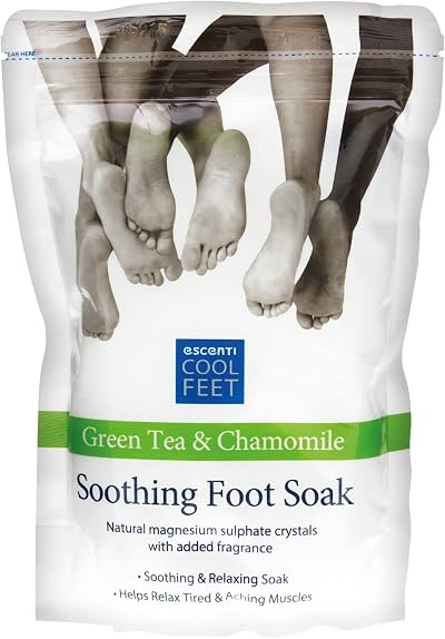 Escenti Cool Feet Soothing Green Tea & Chamomile Foot Soak 450g