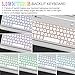 Fintie iPad Pro 9.7 / iPad Air 2 Keyboard Cover - [Multi-Angle] 7 Colors Backlit Slim Wireless Bluetooth Keyboard (with Auto Wake / Sleep) for Apple iPad Air 2 / iPad Pro 9.7 (Silver)
