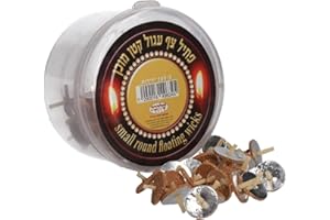 Shalhevet Light Pre Assembled Candle Floating Wicks (Small Circle 100 Pack) (Small Circle 100 Pack)