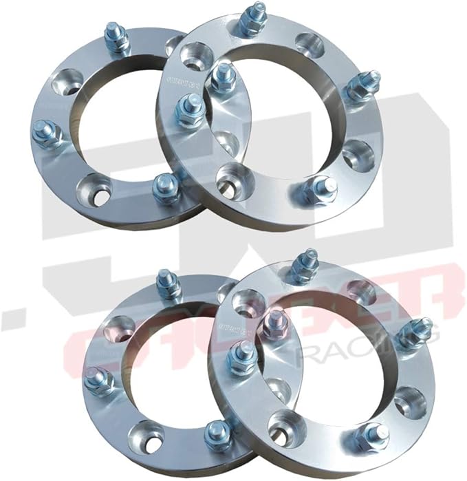 Set of Four 1" Wheel Spacers 4x137mm 10x1.25mm Stud Fits Canam Maverick & Commander Models