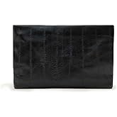 AllSaints Bettina Eel Clutch Black W226XD One Size