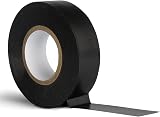 Winsome Black Electrical Tape 20m x 19mm Waterproof PVC Insulation Tape