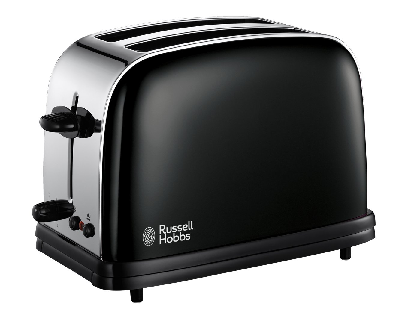 Russell Hobbs Colour 2Slice Toaster 14361 Black Amazon.co.uk