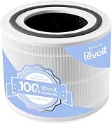 Levoit Core 300 Replacement Filter 3-in-1 Core 300-RF True HEPA Activated Carbon