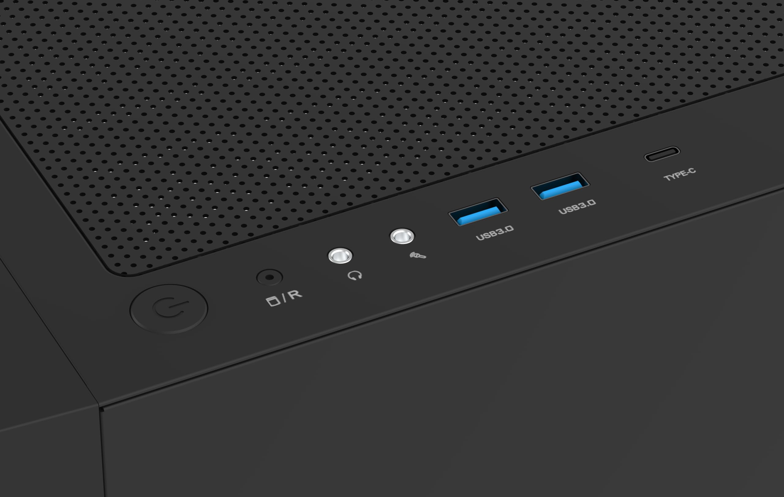 Thermaltake View 290 TG ARGB Black | ATX PC Gehäuse | Showcase Design | Tempered-Glass Front | ARGB Lüfter | AIO/Wasserkühlung Support | sehr leiser Airflow | Hidden-Connector | USB 3.0 3