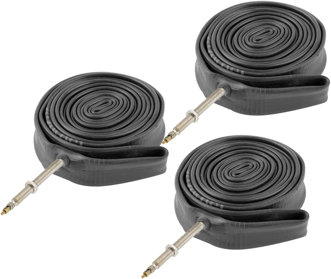 MTB Cycle Inner Tube 700 X 23/25c - Bicycle Inner Tube Long Presta Valve 60mm(Set of 3)