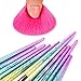 Party Queen Makeup Brushes 10 Pieces Make Up Set Foundation Powder Eyebrow Concealer Eyeshadow Cosmetic Brush Tool
