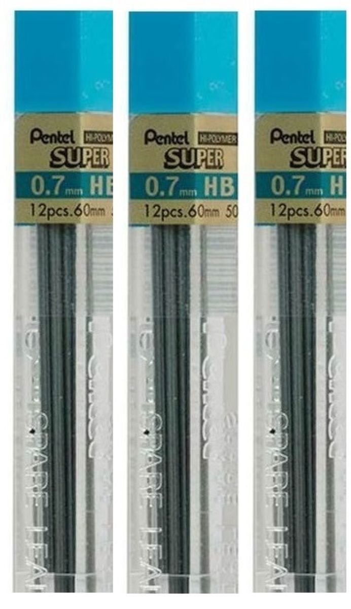 Pentel spare lead 0.3mm HB refill leads 4 mechanical pencils