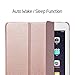 ESR Case for iPad Mini 1/2/3, [Corner/Bumper Protection] Soft TPU Bumper Edge Smart Case with Auto Sleep/Wake Function for iPad Mini 1/2/3 (Rose Gold)