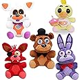 IMEDGOG 3Pack Five Night Plushies 7inch Five Night Plush Toys (5pcs)