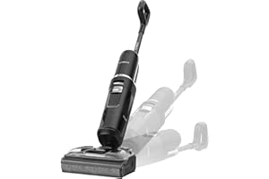 Tineco Floor ONE S7 Stretch Ultra Cordless Wet Dry Vacuum Cleaner, 180°Lay-Flat Anti-Tangle Design, 50 Minutes Runtime, 185℉ Flashdry Self-Cleaning, Dual-Sided Edge Cleaning Floor Cleaner