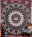 Labhanshi Queen Indian Star Mandala Psychedelic Tapestry, Hippie Bohemian Wall Hanging Tapestries, Bedspread Bedding Bed Cover, Ethnic Home Decor