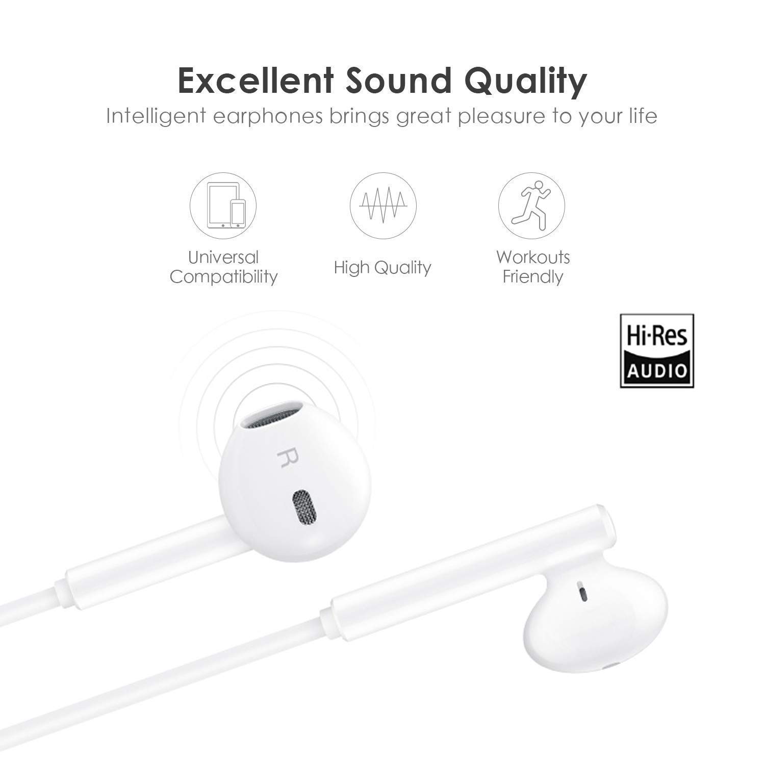 Headphones/Earphones/Earbuds/Headsets 3.5mm Wired Headphones Noise