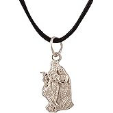 Rudra Empire Shree Radha Krishna with Bansuri Spiritual Pendant for Men Women