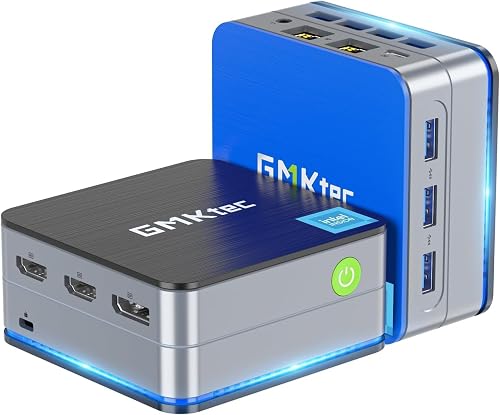 GMKtec Mini PC Intel N150(Turbo 3.6GHz) 12GB DDR5 512GB SSD Dual LAN ...
