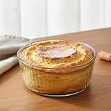 Pyrex Bake & Enjoy Glass Soufflé Dish 22cm x 22cm x 10cm High Resistance view 5