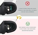 CBDYWVR VR Face Cover Silicone Sweatproof Washable Pad for VR Headset BLACK view 4