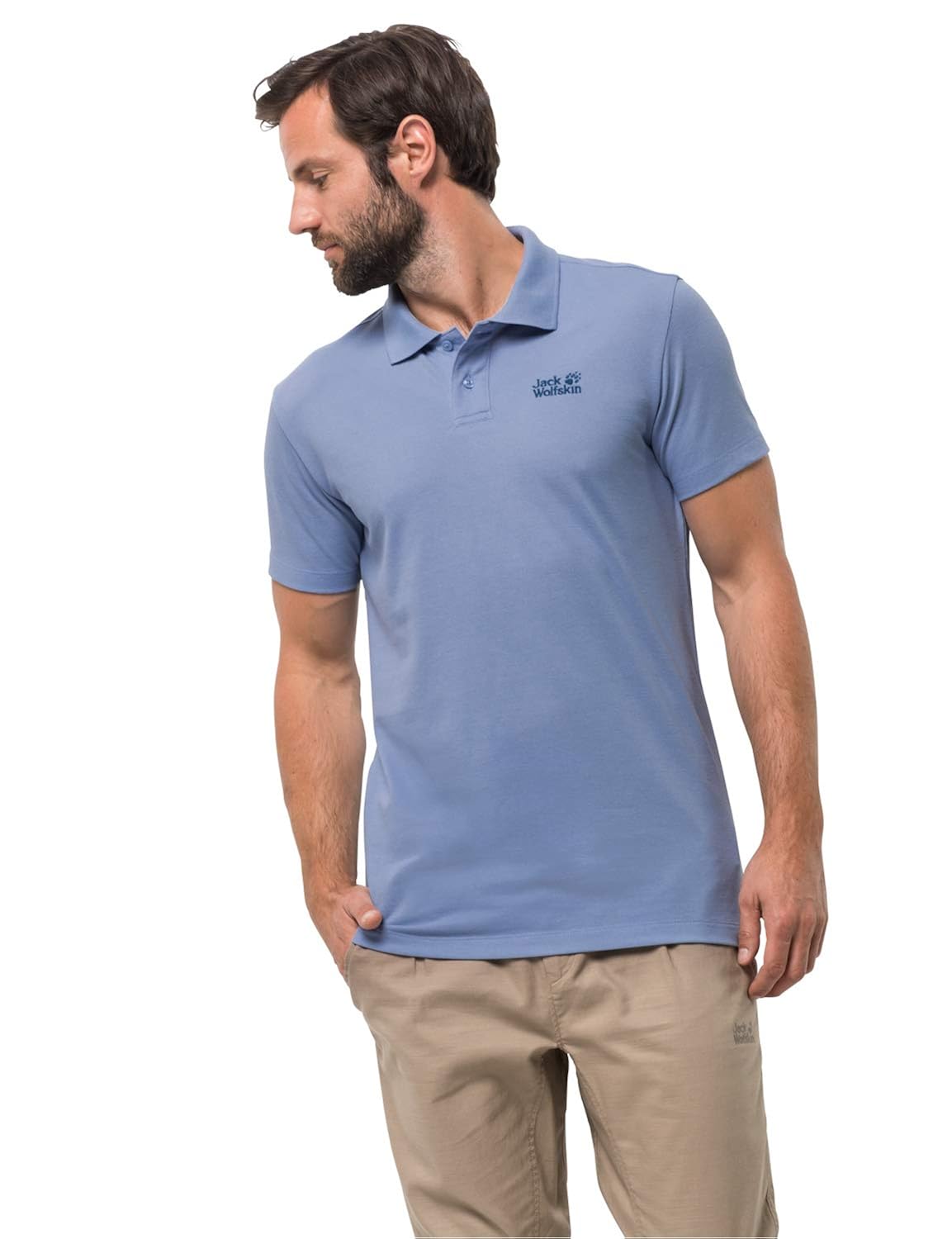 jack wolfskin polo t shirt
