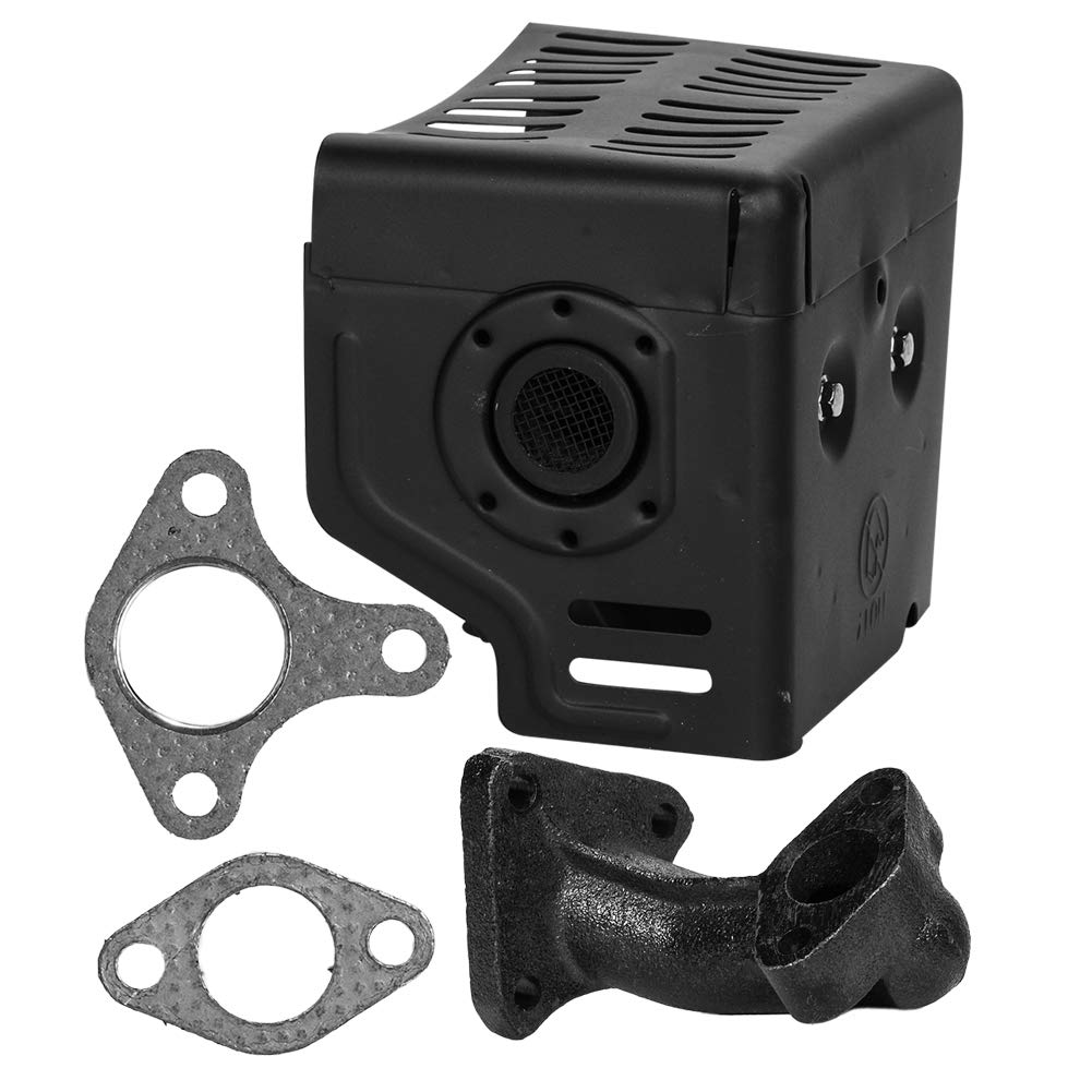 OxoxO Muffler Exhaust Assembly With Exhaust Pipe Compatible with Honda 8HP 9HP GX240 GX270 Engines/Motors