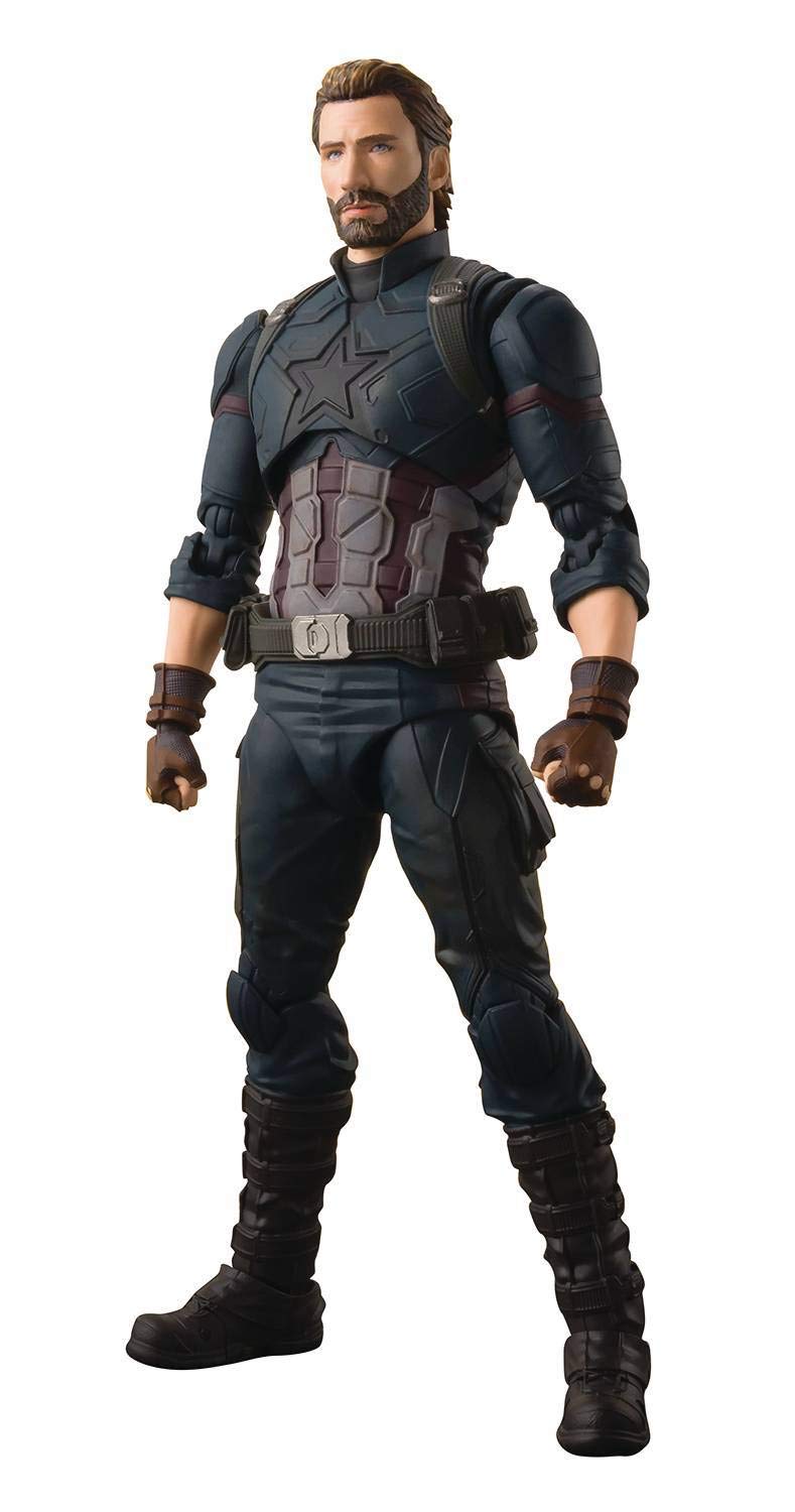 Bandai Tamashii Nations S.H. Figuarts Captain America Tamashii Effect Explosion Avengers Action Figure