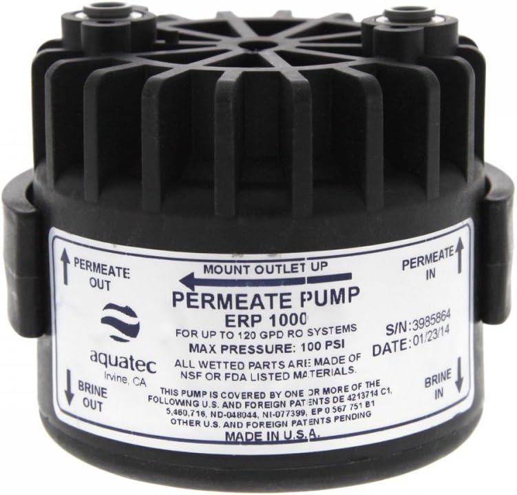 Aqua Tec Erp 1000 Aquatec Aquatec Erp 1000 Permeate Pump Black Amazon Ca Tools Home Improvement