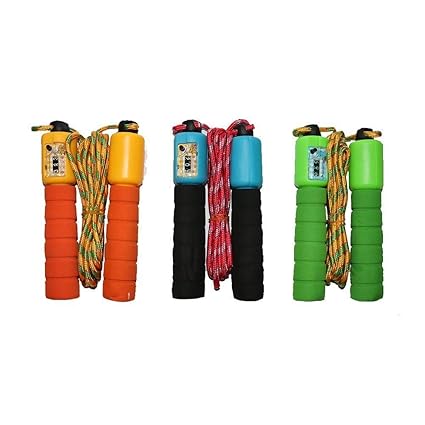 Pack of 3 Counting Skipping Rope |Birthday Return Gifts | by M& E Store |Color May Vary