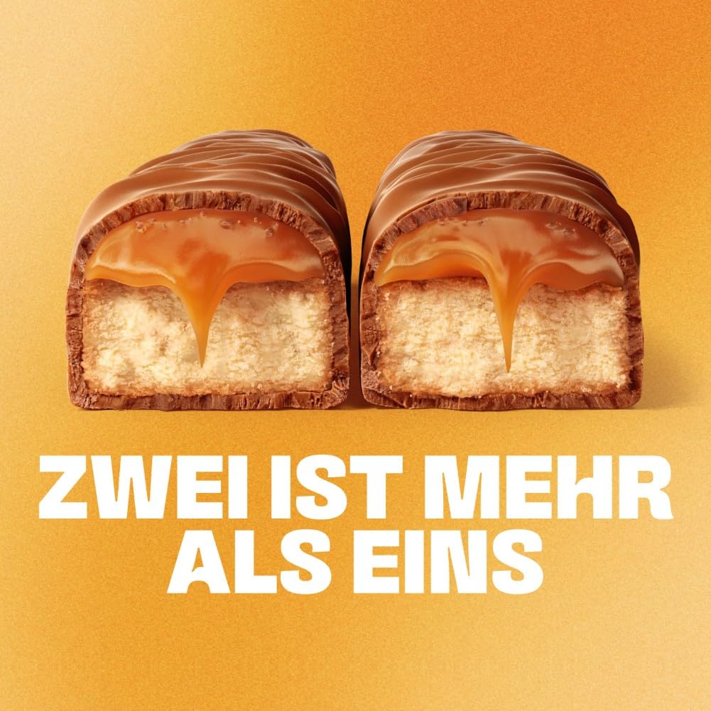 Twix Salted Caramel Schokoriegel | Großpackung Schokolade | 30 Doppelriegel (30 x 46g) 3