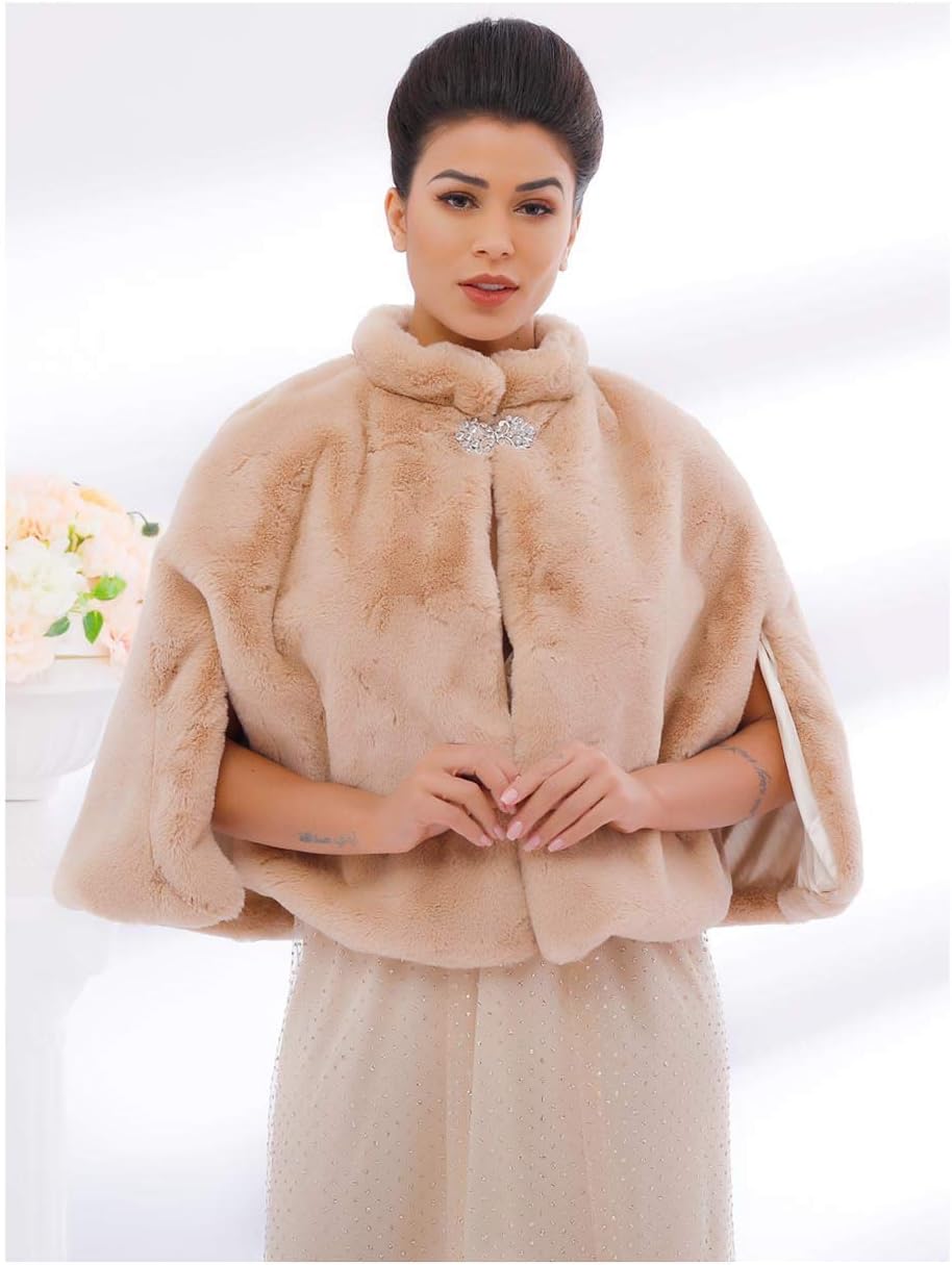wedding fur capes and stoles