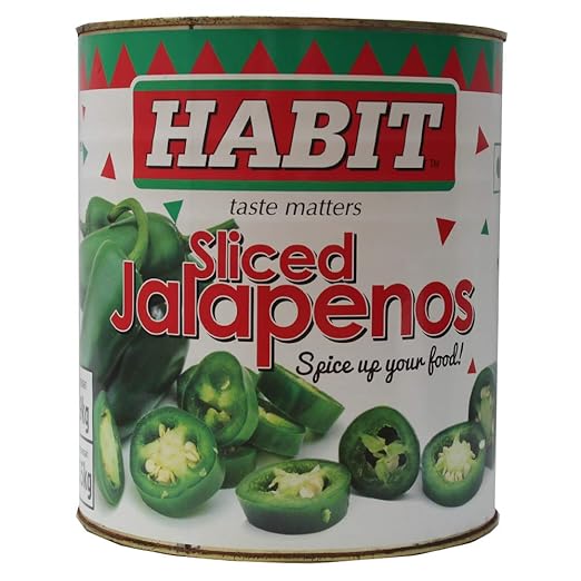 Habit Sliced Jalapenos 2.9 kilograms