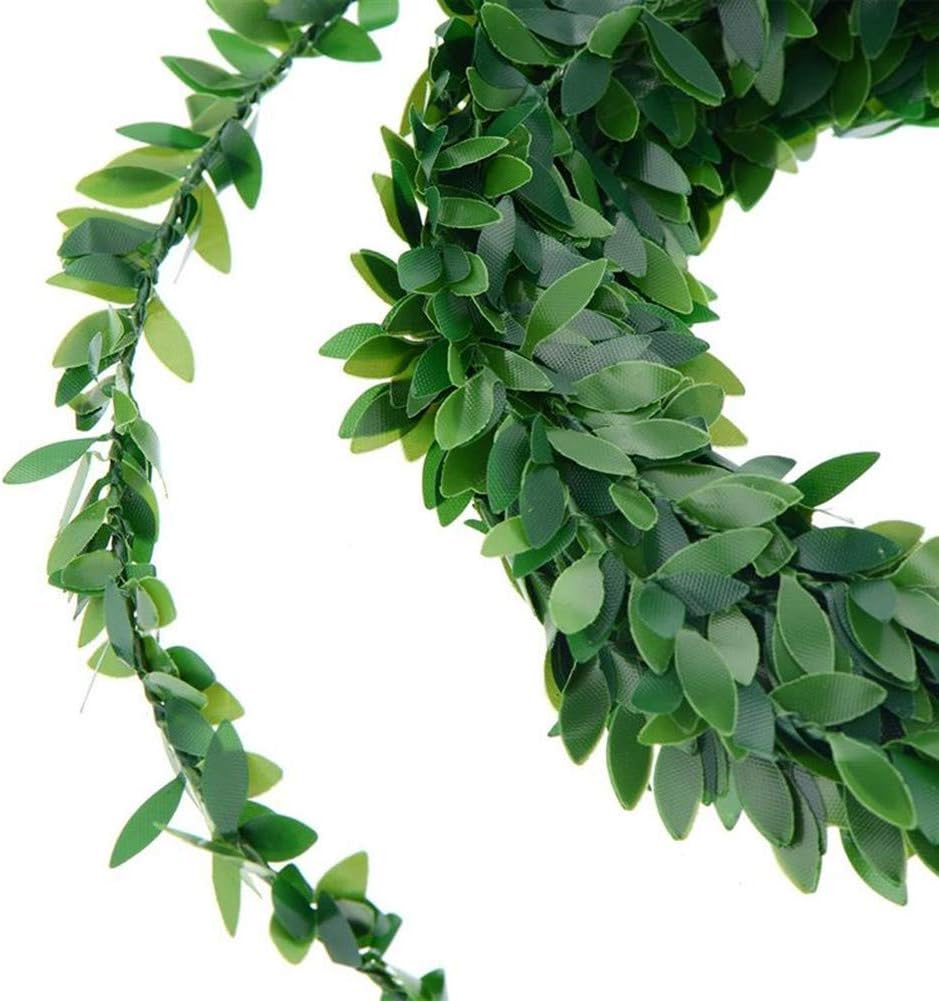 Artificial Ivy Garlands Green Leaves 7.5 M / 24.6Ft Realistic Fake Aesthetic Hangin Vines for Home Garden Accessories Wedding Party Wall Decor - Image 3