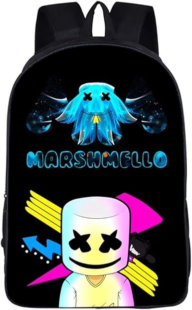 mochilas escolares de marshmello