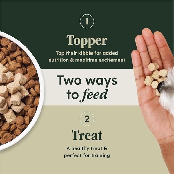 INSTINCT RAWBOOST MIXERS, FREEZE DRIED DOG FOOD TOPPER, GRAIN-FREE – CAGE FREE CHICKEN, 6 OZ. BAG